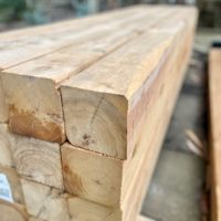 100 x 100mm Cypress Pine Post Rough Sawn